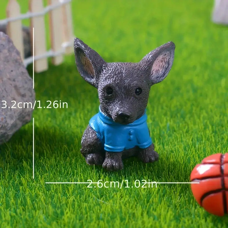 Adorable Cartoon Dog Micro Landscape Ornaments