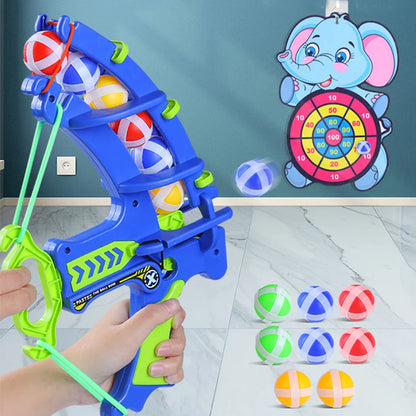 Animal Sticky Ball Dart + Launcher + 6 Sticky Balls